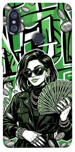 Чехол Money woman green для Xiaomi Redmi Note 5 (DC)