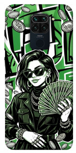 Чехол Money woman green для Xiaomi Redmi 10X