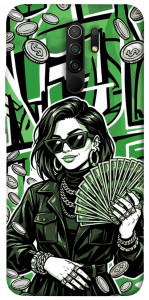 Чехол Money woman green для Xiaomi Redmi 9