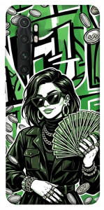 Чехол Money woman green для Xiaomi Mi Note 10 Lite