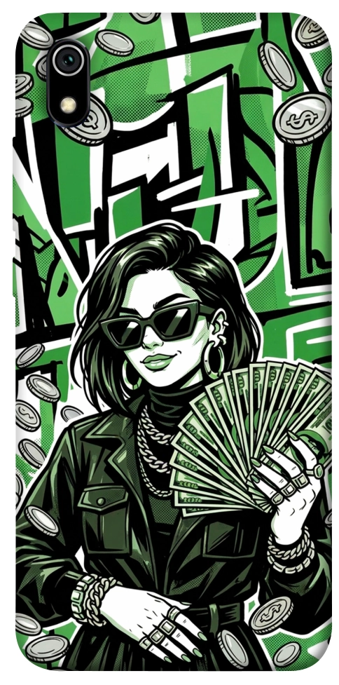 Чехол Money woman green для Xiaomi Redmi 7A