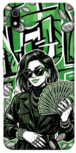 Чехол Money woman green для Xiaomi Redmi 7A