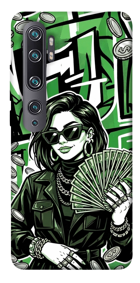 Чехол Money woman green для Xiaomi Mi CC9 Pro