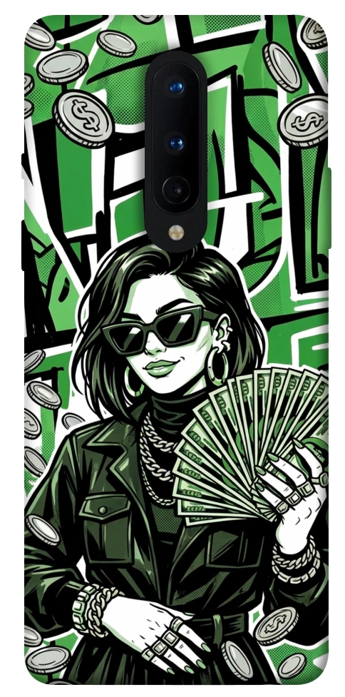 Чохол Money woman green для OnePlus 8