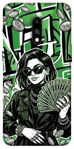 Чехол Money woman green для OnePlus 7