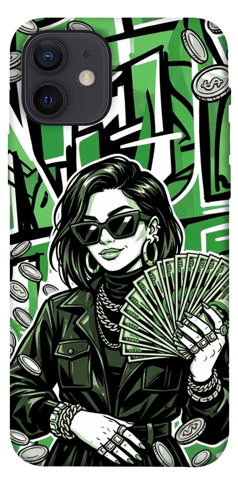 Чохол Money woman green для iPhone 12