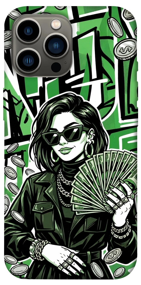 Чехол Money woman green для iPhone 12 Pro Max