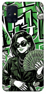 Чохол Money woman green для Galaxy M31s