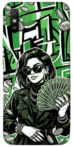 Чехол Money woman green для Xiaomi Redmi 9A