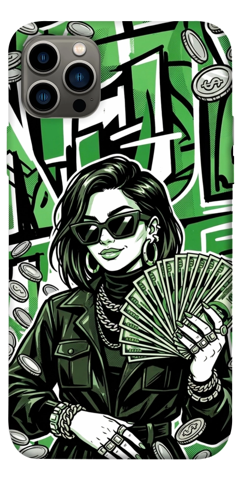 Чехол Money woman green для iPhone 12 Pro