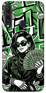 Чехол Money woman green для Huawei Y6p