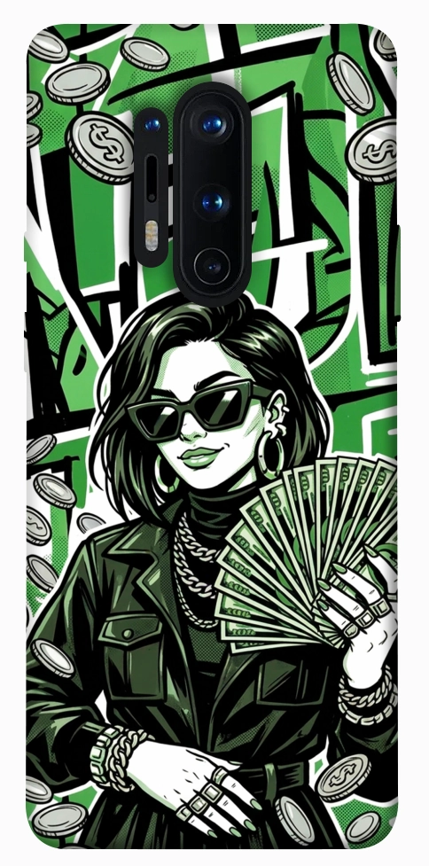 Чохол Money woman green для OnePlus 8 Pro