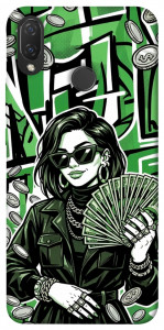 Чохол Money woman green для Huawei P Smart+ (nova 3i)