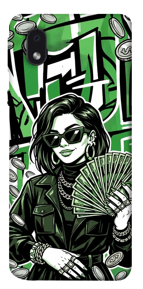 Чохол Money woman green для Galaxy M01 Core