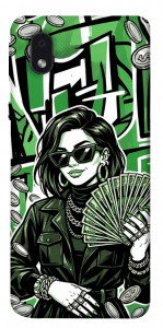 Чохол Money woman green для Samsung Galaxy A01 Core