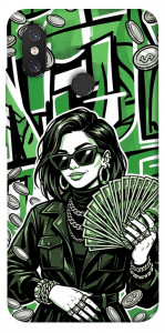 Чехол Money woman green для Xiaomi Mi 8