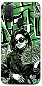 Чехол Money woman green для Huawei P Smart (2020)