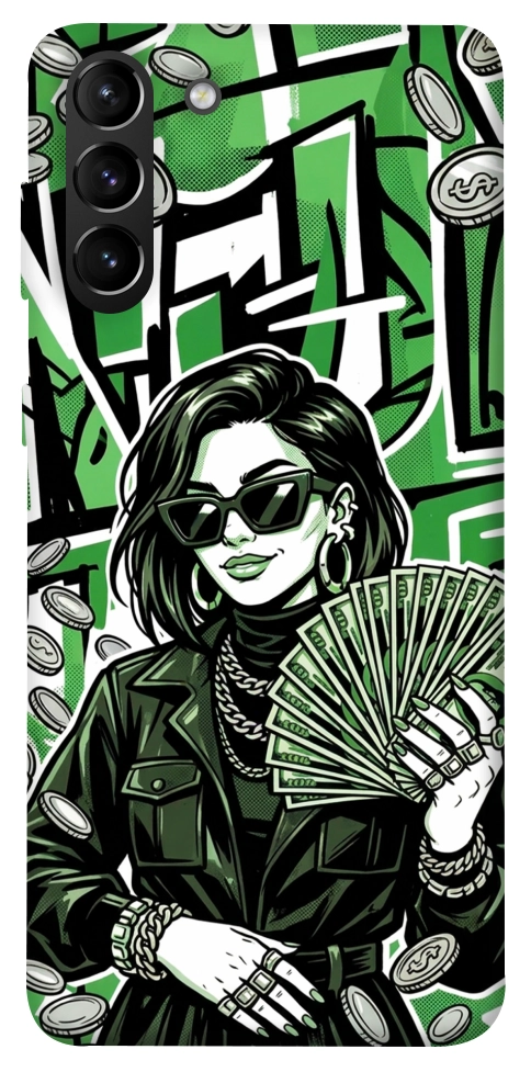 Чехол Money woman green для Galaxy S21+