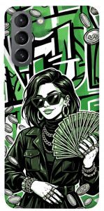 Чехол Money woman green для Galaxy S21