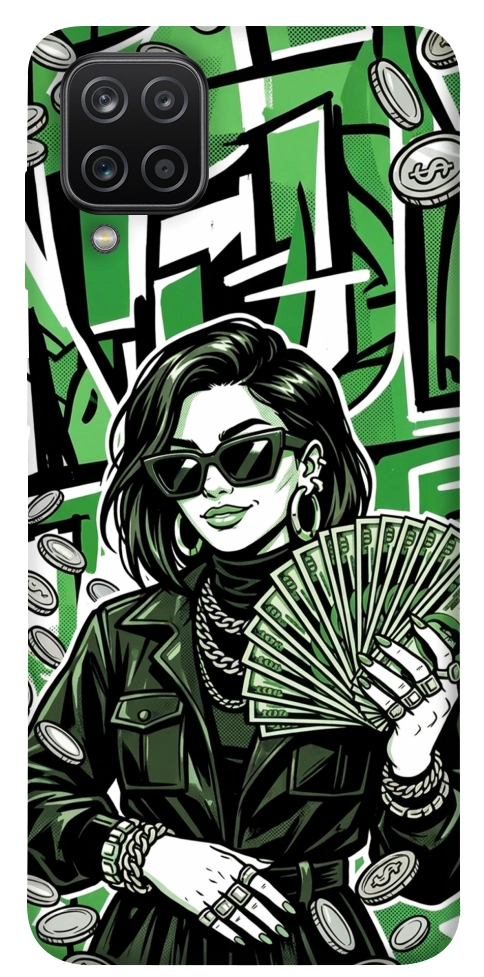 Чехол Money woman green для Galaxy A12
