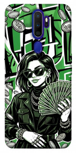 Чохол Money woman green для Oppo A5 (2020)