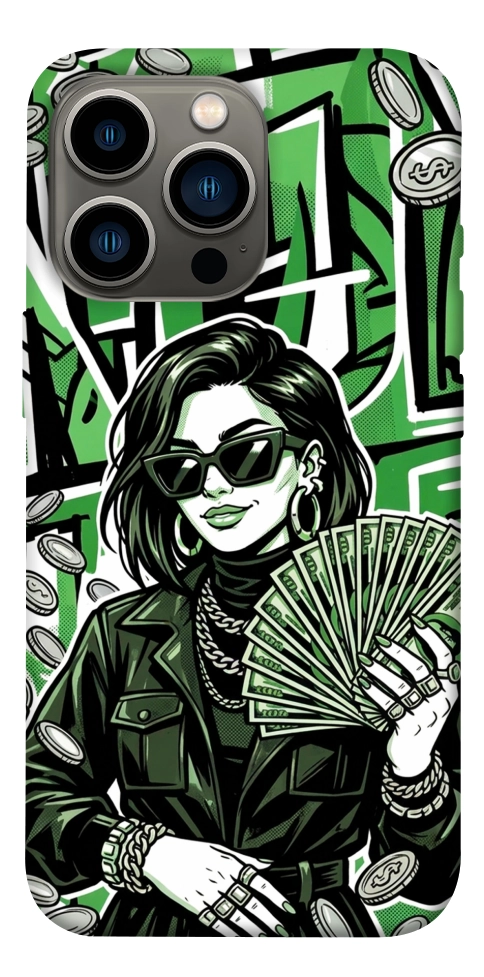 Чехол Money woman green для iPhone 13 Pro