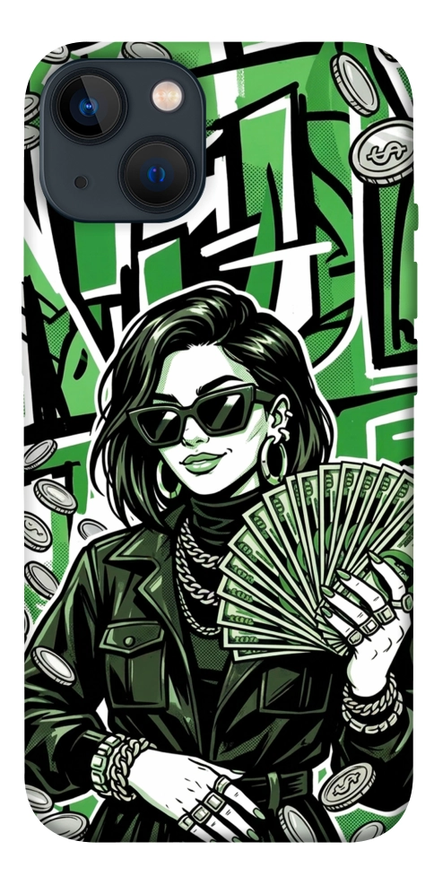 Чехол Money woman green для iPhone 13