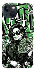 Чехол Money woman green для iPhone 13