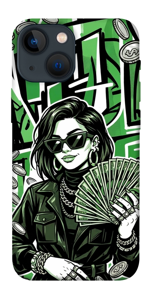 Чехол Money woman green для iPhone 13 mini