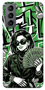 Чехол Money woman green для Galaxy S21 FE