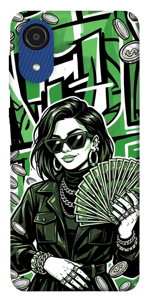 Чехол Money woman green для Galaxy A03 Core