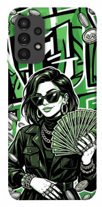 Чехол Money woman green для Galaxy A13 4G
