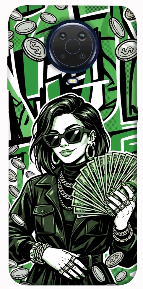 Чехол Money woman green для Nokia G20