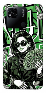 Чехол Money woman green для Xiaomi Redmi 10A