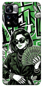 Чехол Money woman green для Xiaomi Redmi Note 11 5G