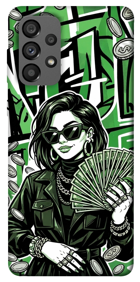 Чохол Money woman green для Galaxy A73 5G
