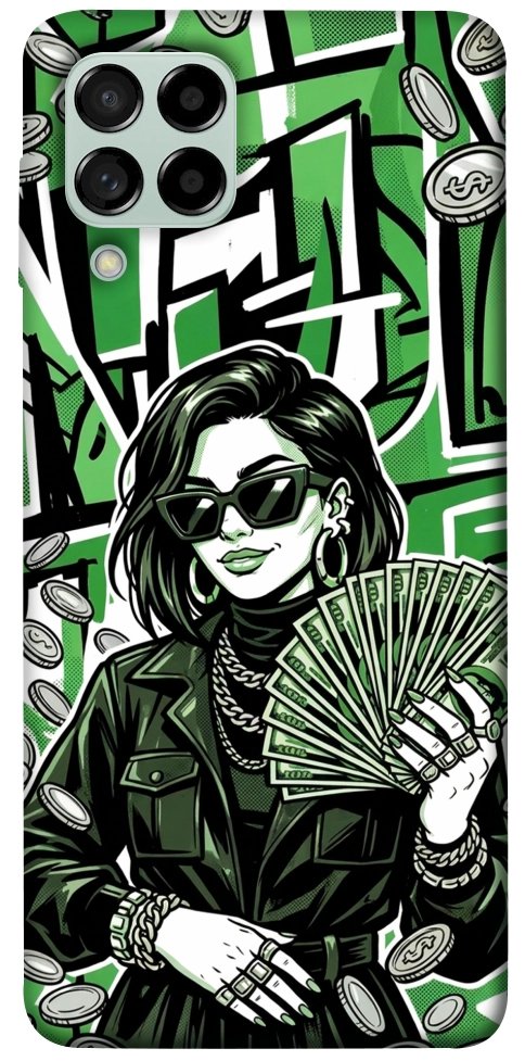 Чохол Money woman green для Galaxy M53