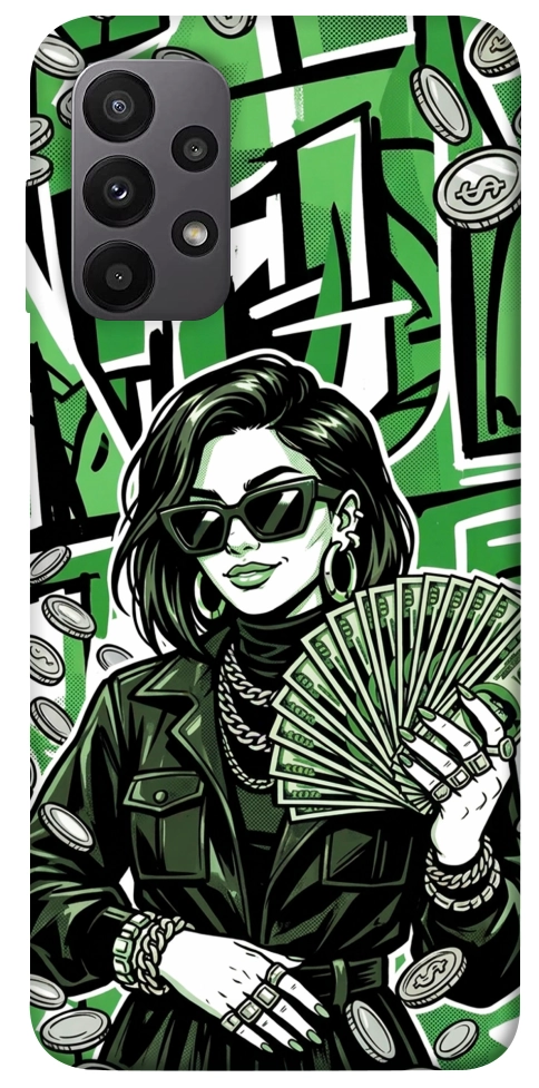 Чехол Money woman green для Galaxy A23