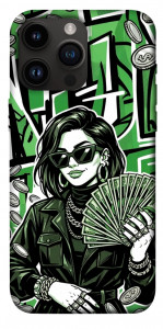 Чехол Money woman green для iPhone 14 Pro Max
