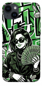 Чехол Money woman green для iPhone 14 Plus