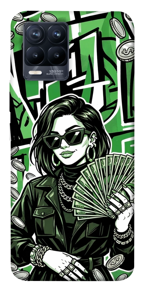 Чехол Money woman green для Realme 8 Pro