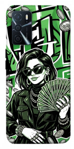 Чохол Money woman green для Oppo A16 4G