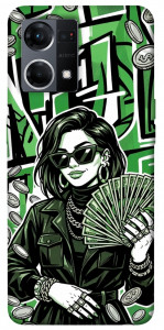 Чехол Money woman green для Oppo Reno 7 4G