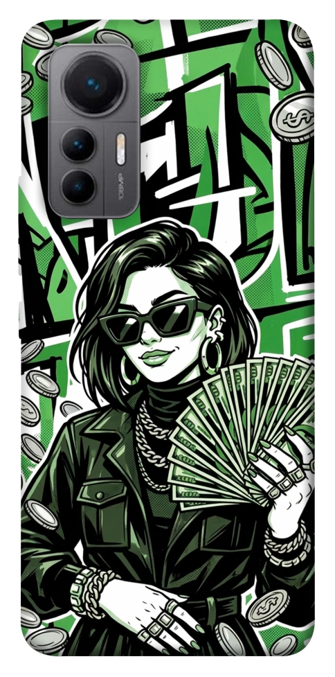 Чехол Money woman green для Xiaomi 12 Lite
