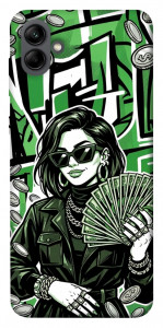 Чехол Money woman green для Galaxy A04