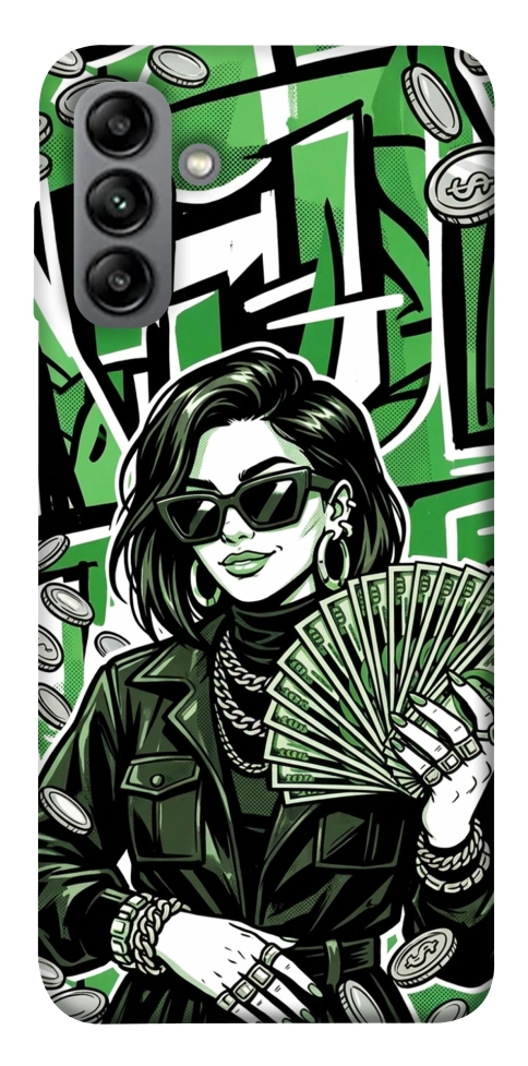 Чохол Money woman green для Galaxy A04s