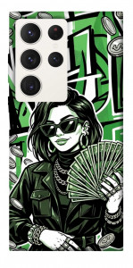 Чохол Money woman green для Galaxy S23 Ultra