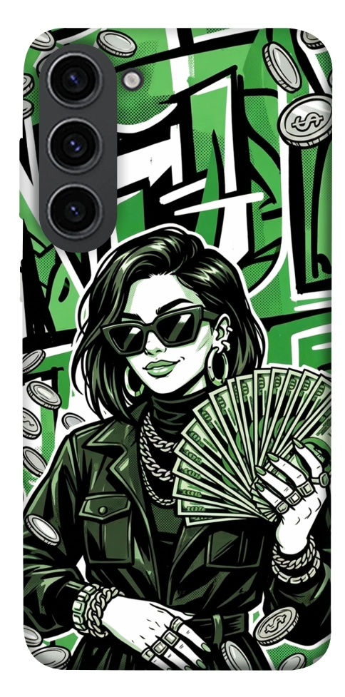 Чохол Money woman green для Galaxy S23