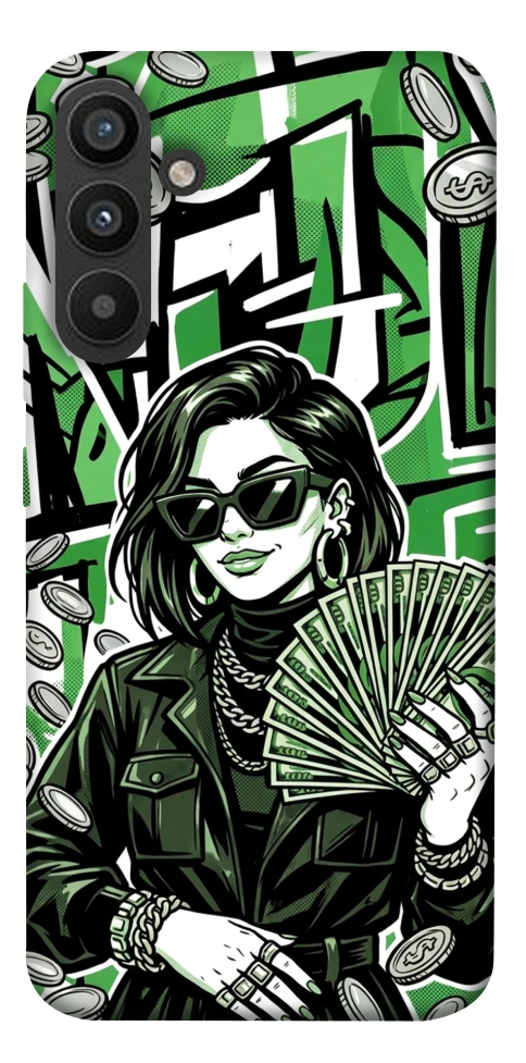 Чехол Money woman green для Galaxy A34 5G