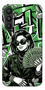 Чехол Money woman green для Galaxy A34 5G